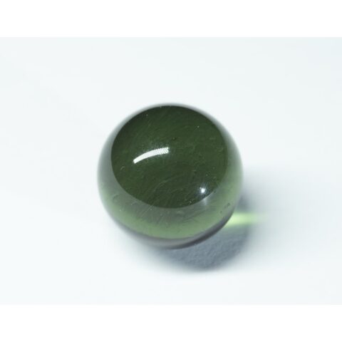 Broušený vltavín 25,45ct