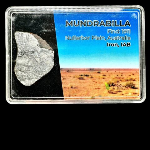Meteorit Mundrabilla 6,27g / plátek – Nullarbor, Austrálie