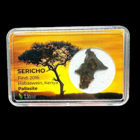 Meteorit Pallasit Sericho 0,6g – Keňa