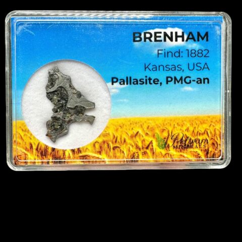 Meteorit Pallasit Brenham 3,06g – Kansas, USA
