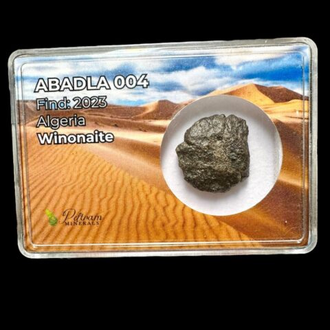 Meteorit Abadla 004 – 8,04g – Alžírsko