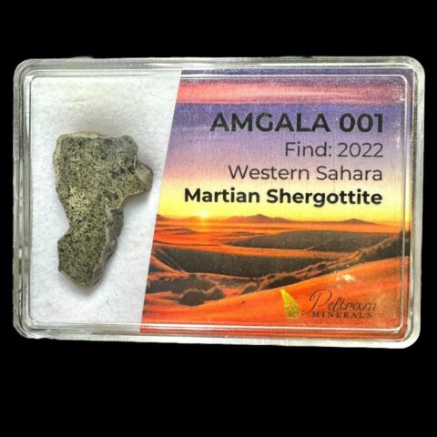 Meteorit Amgala 001 – 6,18g – Západní Sahara