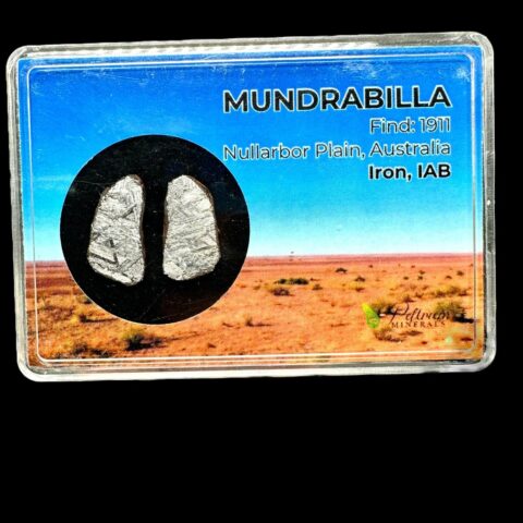 Meteorit Mundrabilla (pár) 7,95g – Nullarbor, Austrálie
