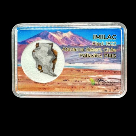 Meteorit Pallasit Imilac 1g / plátek – Chile