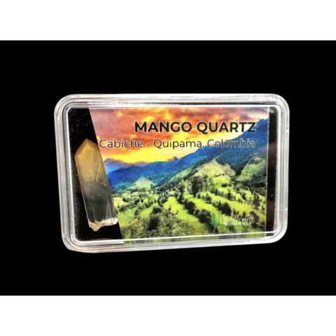 Křišťál Mango v krabičce – Cabiche, Quipama, Kolumbie