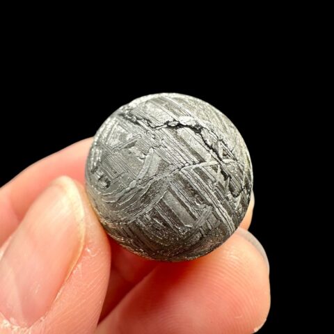 Meteorit Muonionalusta kulička 1,9 cm – Norrbotten, Švédsko