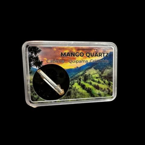Křišťál Mango v krabičce – Cabiche, Quipama, Kolumbie