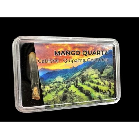 Křišťál Mango v krabičce – Cabiche, Quipama, Kolumbie