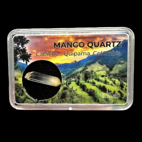 Křišťál Mango v krabičce – Cabiche, Quipama, Kolumbie
