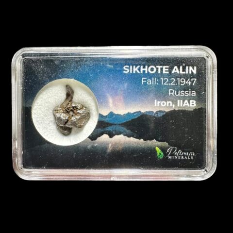 Meteorit Sikhote Alin 1,86g – Rusko