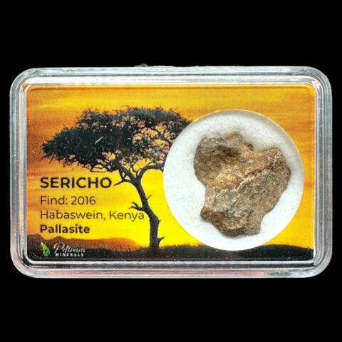 Meteorit Pallasit Sericho 4,2g – Keňa