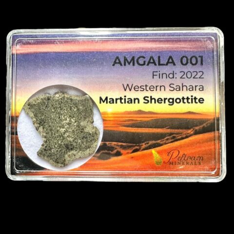 Meteorit Amgala 001 – 4,67g – Západní Sahara