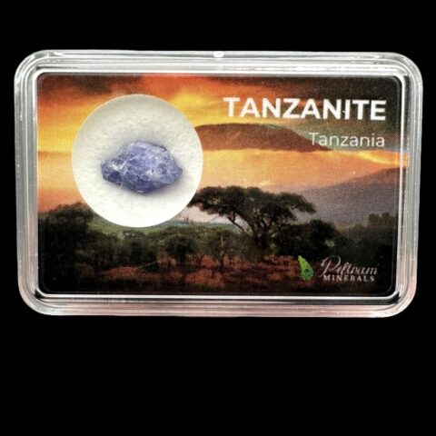 Tanzanit v krabičce – Arusha, Tanzánie