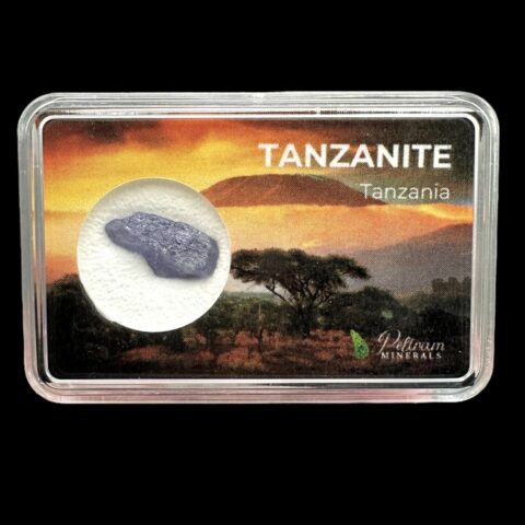 Tanzanit v krabičce – Arusha, Tanzánie