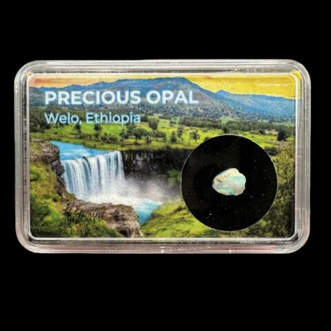 Drahý opál v krabičce – Welo, Etiopie