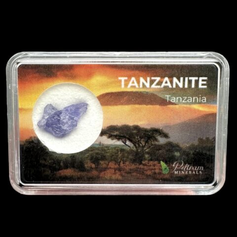 Tanzanit v krabičce – Arusha, Tanzánie