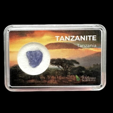 Tanzanit v krabičce – Arusha, Tanzánie