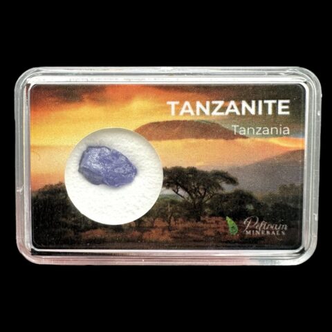 Tanzanit v krabičce – Arusha, Tanzánie
