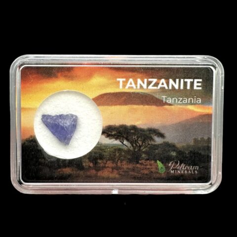 Tanzanit v krabičce – Arusha, Tanzánie