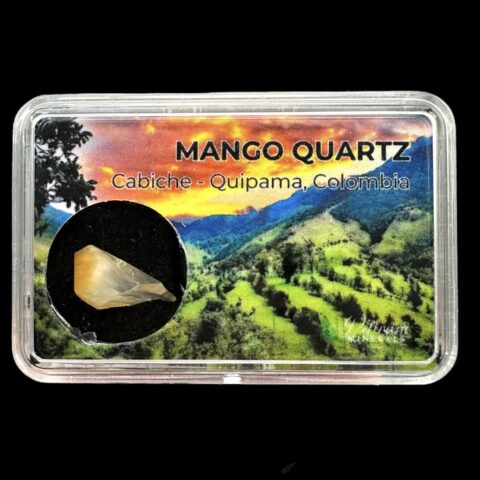 Křišťál Mango v krabičce – Cabiche, Quipama, Kolumbie