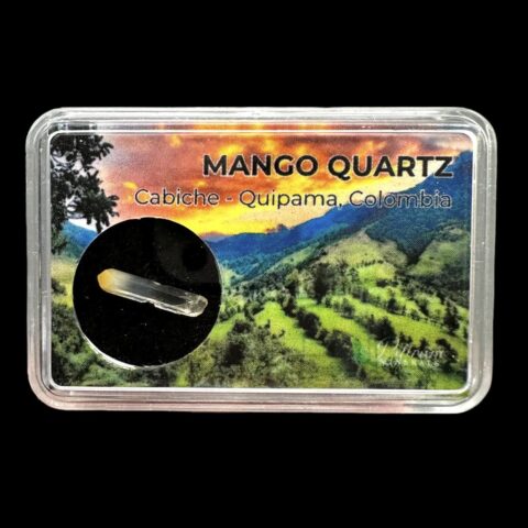 Křišťál Mango v krabičce – Cabiche, Quipama, Kolumbie
