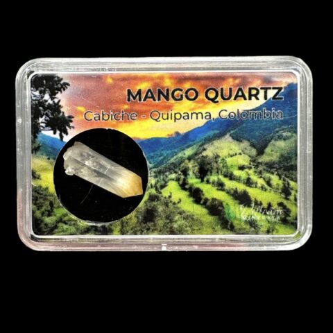 Křišťál Mango v krabičce – Cabiche, Quipama, Kolumbie