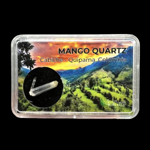 Křišťál Mango v krabičce – Cabiche, Quipama, Kolumbie