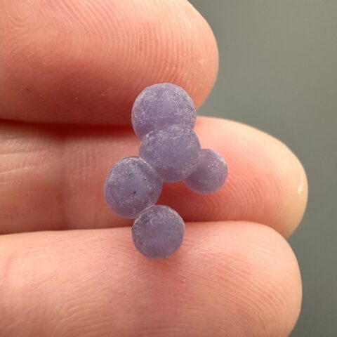 Hroznový chalcedon – Sulawesi – Indonésie – 0,6g