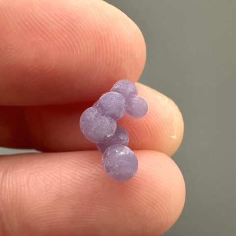Hroznový chalcedon – Sulawesi – Indonésie – 0,4g