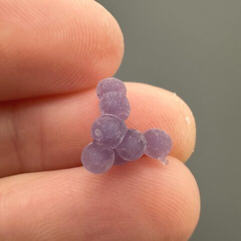 Hroznový chalcedon – Sulawesi – Indonésie – 0,3g
