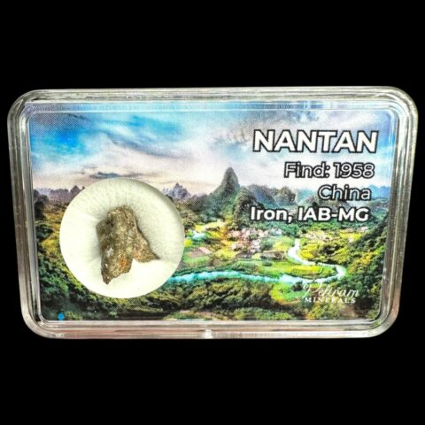 Meteorit Nantan 1,6g – Guangxi, Čína
