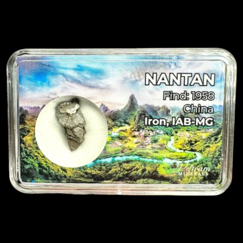 Meteorit Nantan 1,8g – Guangxi, Čína