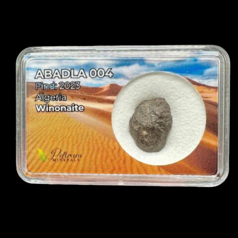 Meteorit Abadla 004 – 2,5g – Alžírsko