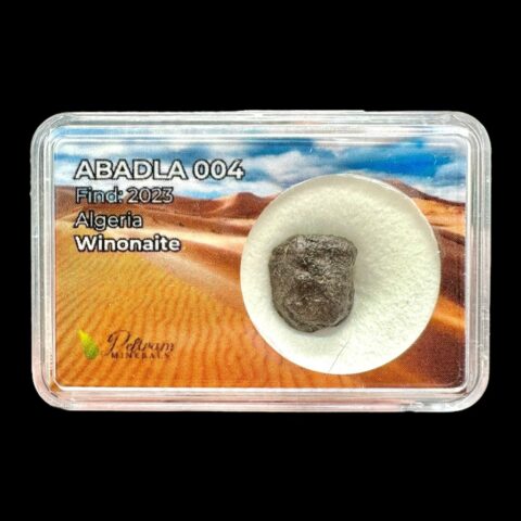 Meteorit Abadla 004 – 2,4g – Alžírsko