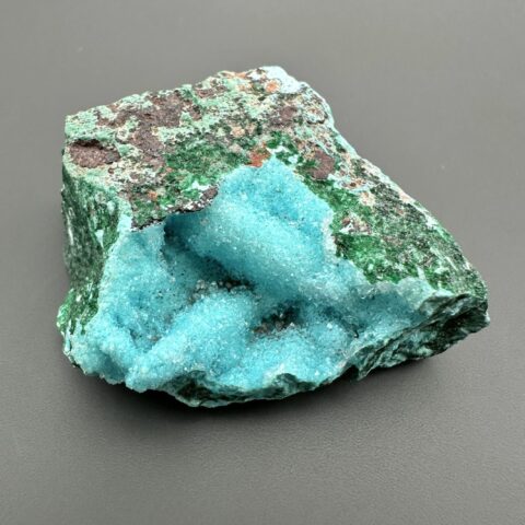 Chryzokol s malachitem 56,3g – Kongo