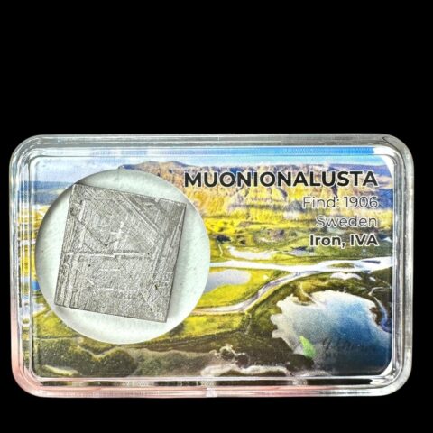 Meteorit Muonionalusta 5g – Norrbotten, Švédsko