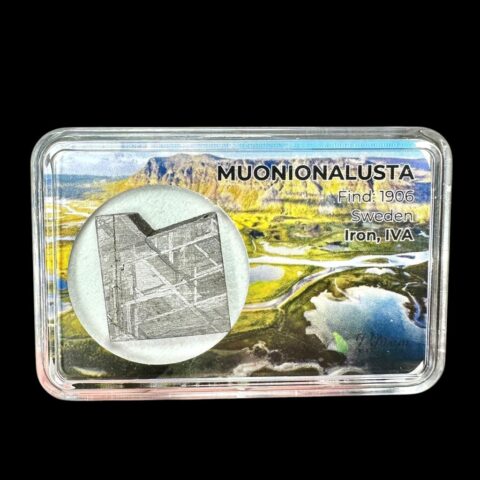 Meteorit Muonionalusta 4,4g – Norrbotten, Švédsko