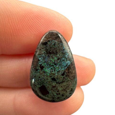 Australský opál 11,3ct – Kabošon – Andamooka, Austrálie