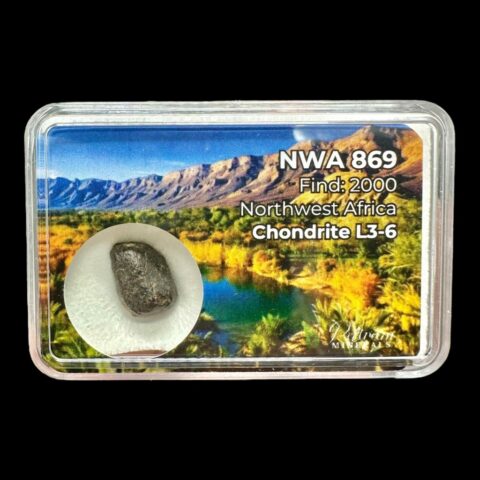 Meteorit NWA 869 – 1,1g – Severozápadní Afrika