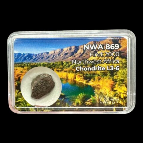 Meteorit NWA 869 – 1,1g – Severozápadní Afrika