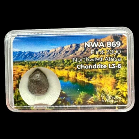 Meteorit NWA 869 – 1,5g – Severozápadní Afrika