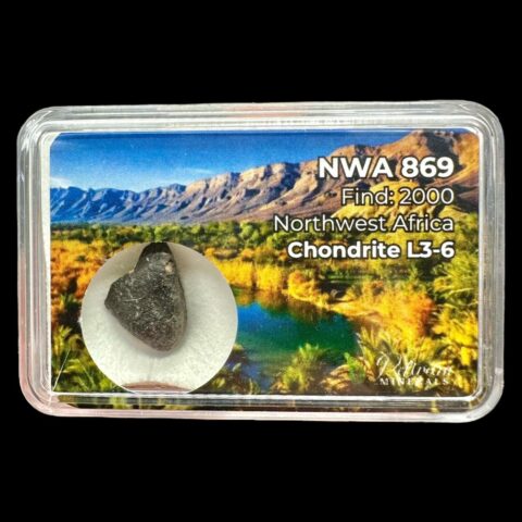 Meteorit NWA 869 – 1,6g – Severozápadní Afrika