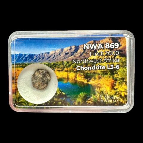 Meteorit NWA 869 – 1,1g – Severozápadní Afrika