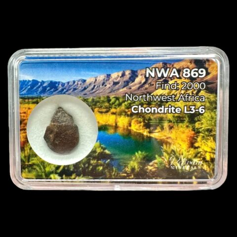 Meteorit NWA 869 – 1g – Severozápadní Afrika