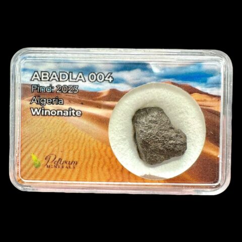 Meteorit Abadla 004 – 2,6g – Alžírsko