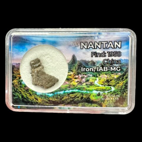 Meteorit Nantan 1,4g – Guangxi, Čína