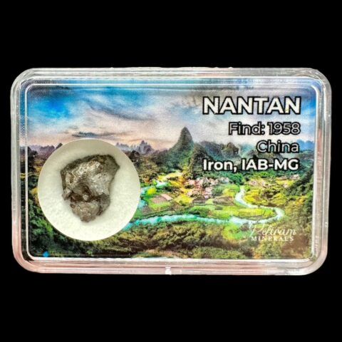 Meteorit Nantan 2,3g – Guangxi, Čína