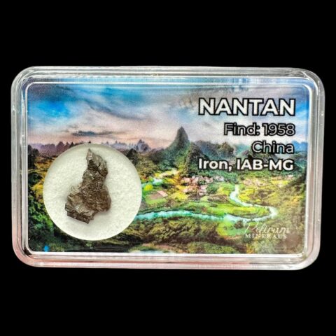 Meteorit Nantan 1,1g – Guangxi, Čína