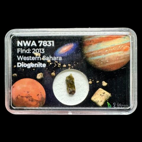 Meteorit NWA 7831 – 0,1g – Západní Sahara