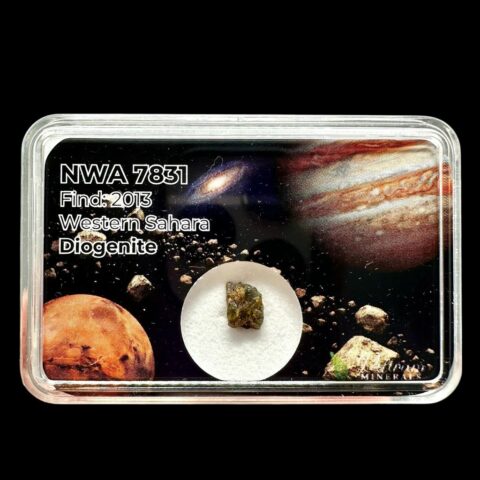 Meteorit NWA 7831 – 0,2g – Západní Sahara